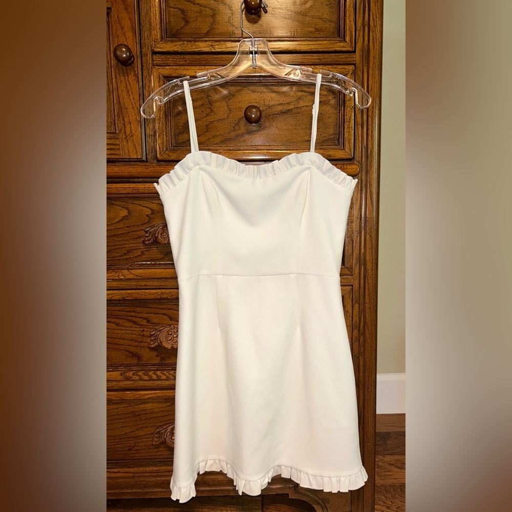 French Connection White Dress